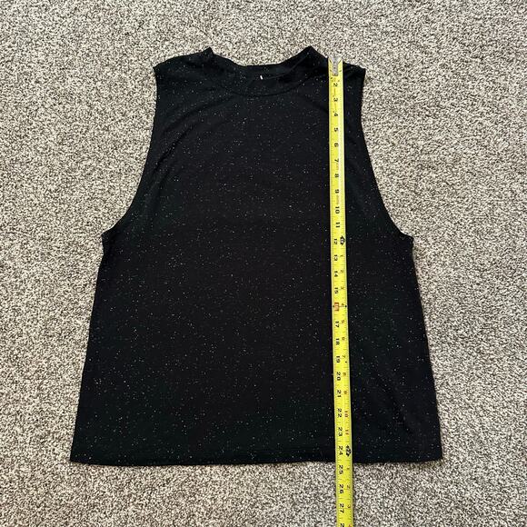 Lululemon black speckle print sleeveless tank top - Picture 7 of 9